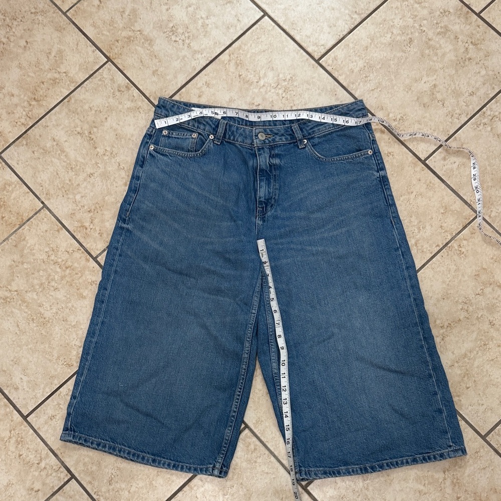 Zara Men's Indigo Jean Shorts